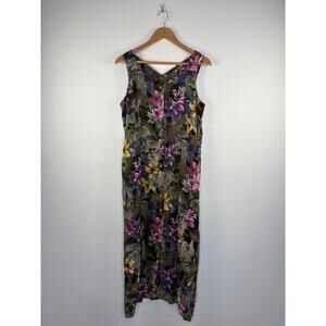 Vintage Erika Dresses Floaty Floral Summer Dress Size M